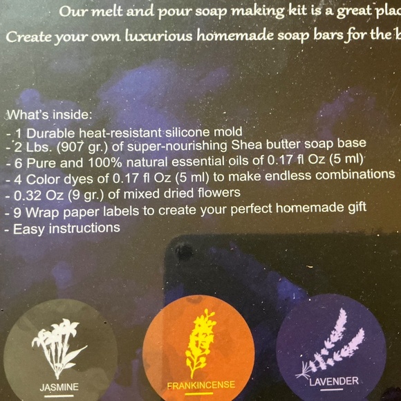 New Soap Making Kit ZENSE ME New unopened 100% natural essential oils - Picture 5 of 5